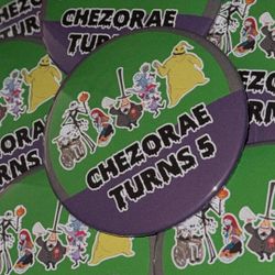 Custom nightmare before Christmas buttons 
