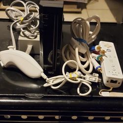 Nintendo Wii Complete Color Black 