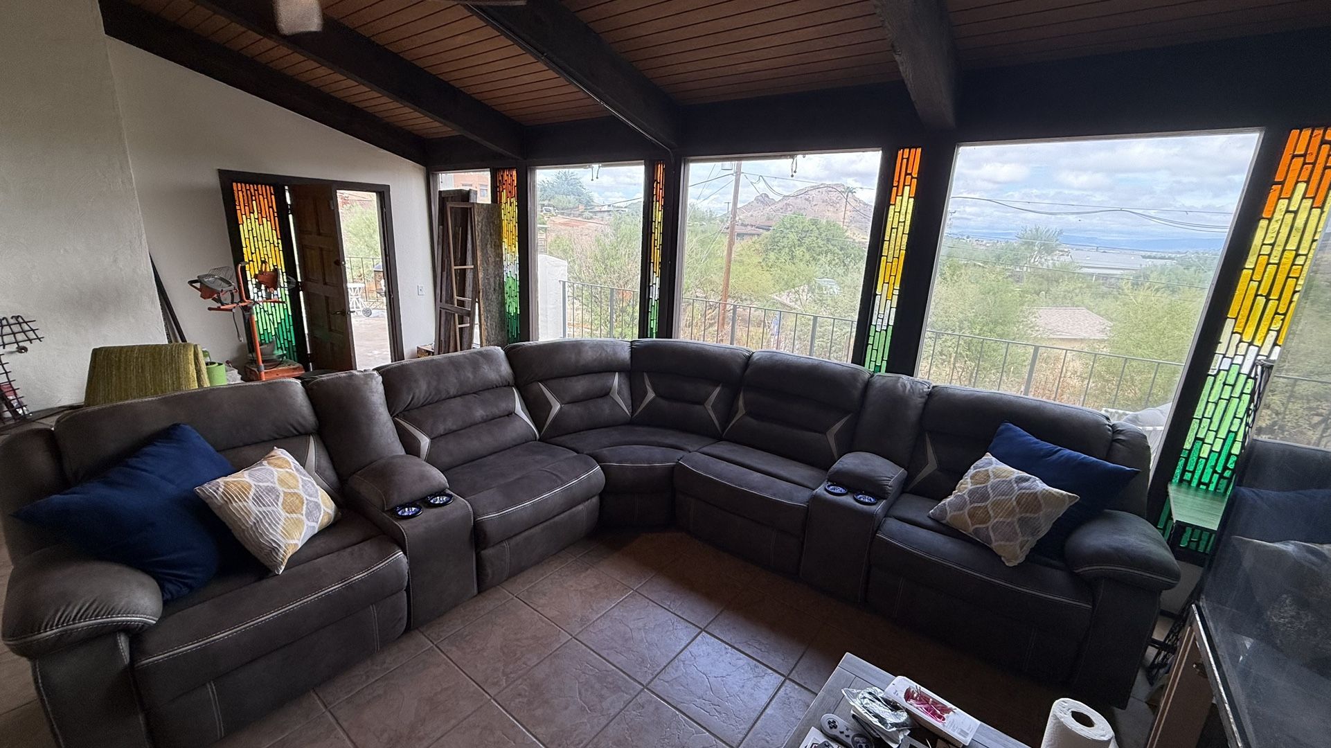 Electronic Sectional Couch