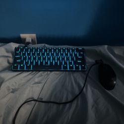 Rk Royal Kludge Keyboard And Logitech Gaming Mouse
