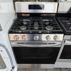 LG Stainless Steel 5 Burner Range Stove 