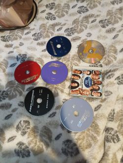 6 dvds movies and 1 music cd for free