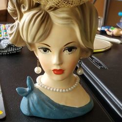 Vintage lady decoration