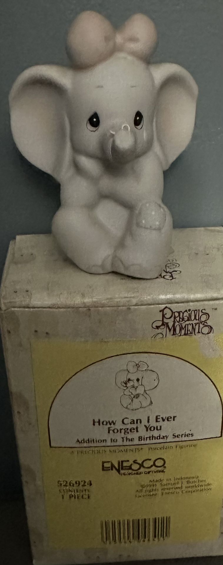 Precious moments how can I ever forgot you figurine