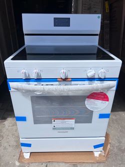 Glass top stove
