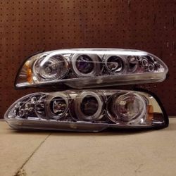 92-95 Honda Civic 2-Door/3-Door/4-Door LED Headlights Faros Calaveras Micas Luces 