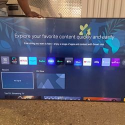 65inch Samsung Smart Tv 