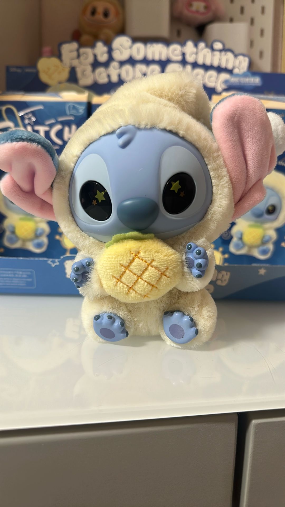 miniso x stitch labubu