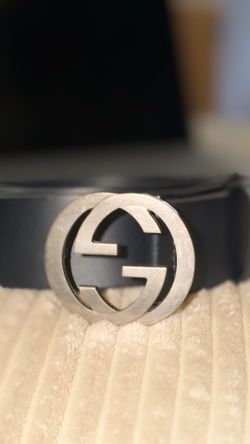 Gucci blue belt