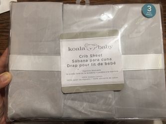Crib sheets 3 pack new