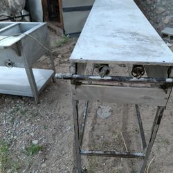 Plancha Comerial De Aluminio Y Baño Maria Electricocommercial electrica aluminum cooking gril And Electical  bain-marie
