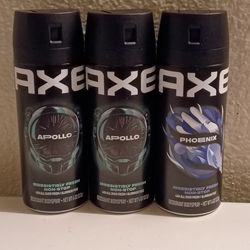 Axe body spray $4 each
