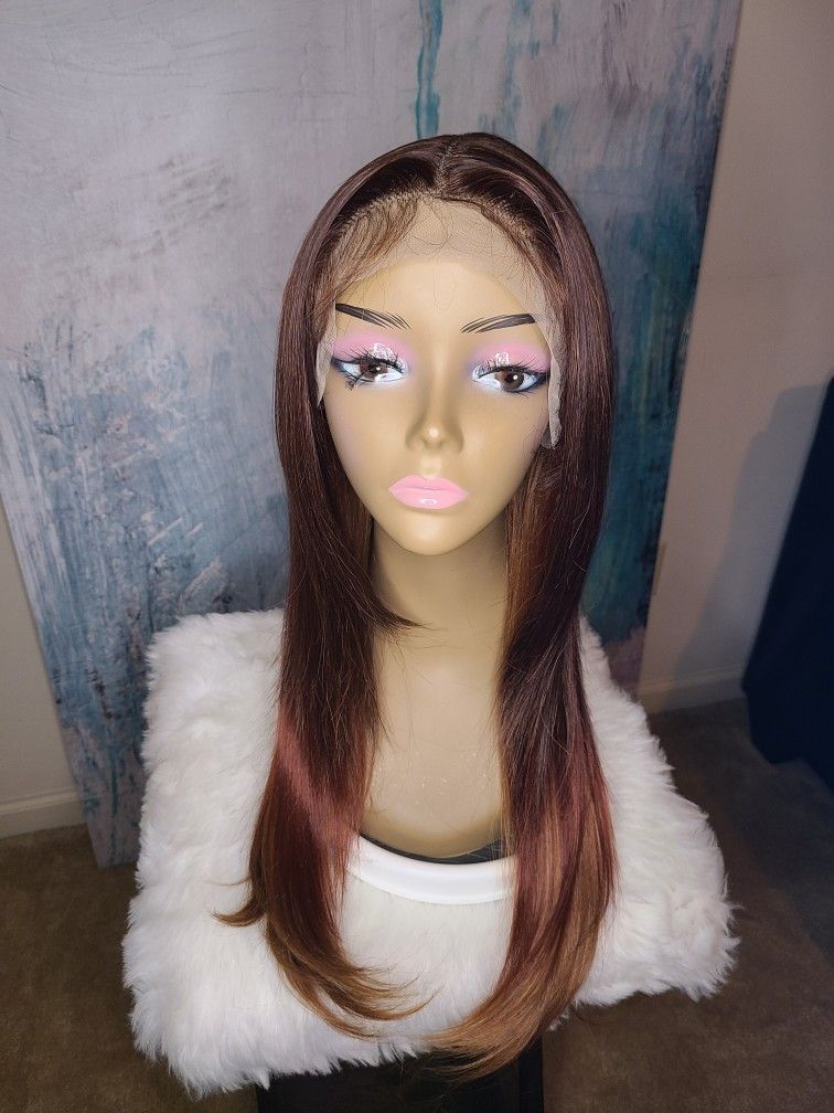 24" Deep Part Wig 