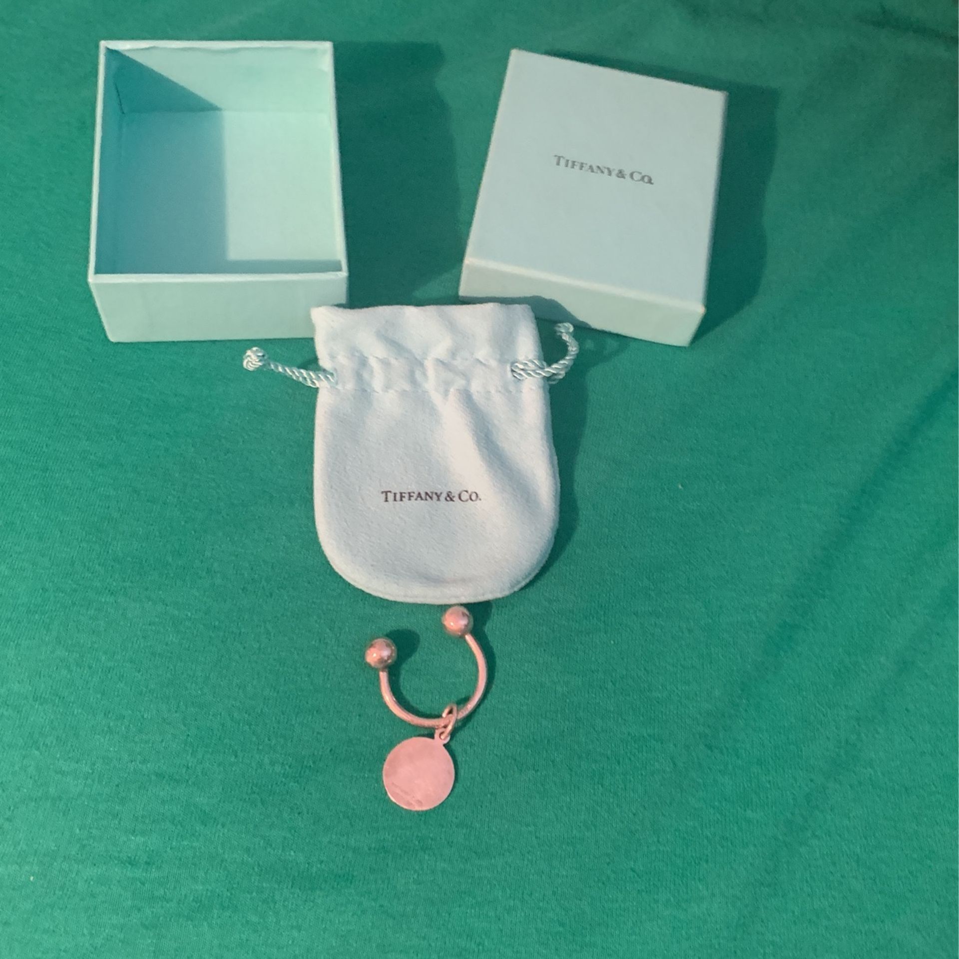 Tiffany & Co 925 Bull Nose Ring Pendant $60