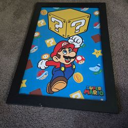 Mario picture (with frame)