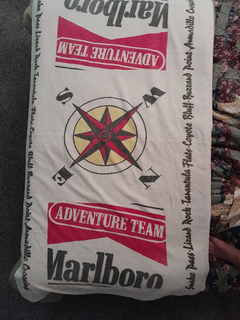 VINTAGE MARLBORO BEACH TOWELS