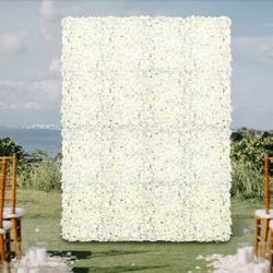 Artificial Flower Wall Panel, Background Decoration 