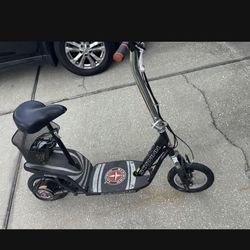 Electric Scooter With Seat