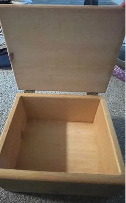 Wooden Storage Box