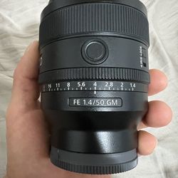 Sony 50mm F1.4 GM