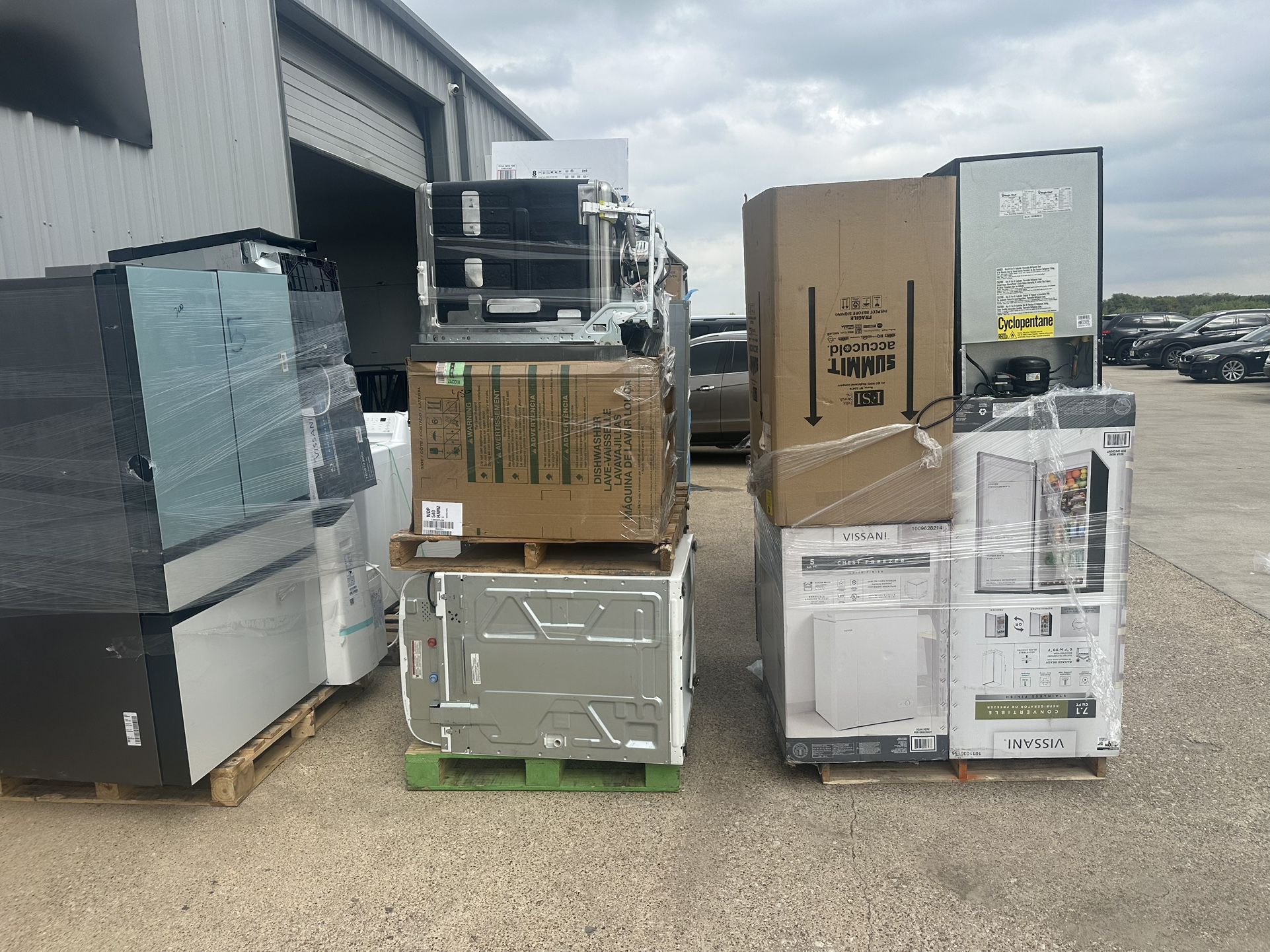 Home Depot Appliance Pallets