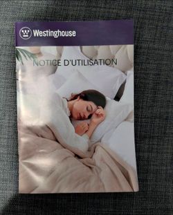 Westinghouse Heated Blanket – Plaid, Used