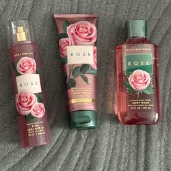 💐Bath & Body Works Gift Set 💐ROSE - Birthday, Mothers Day, Anniversary , Graduation