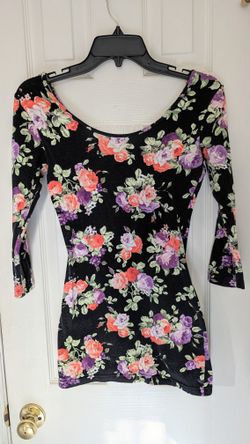 Floral Pop Bodycon Mini Dress