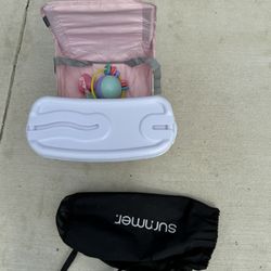 Pink summer Portable Booster Chair