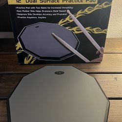 SP Drum Practice Pad (12in)