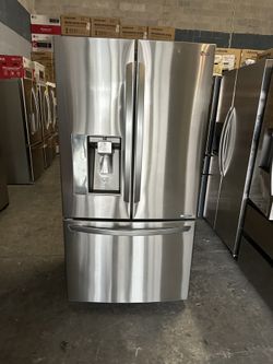 36” LG Counter Depth FRIDGE REFRIGERATOR NEVERA HELADERA FRIO REFRIGERADOR GOOD CONDITION DELIVERY 🚚 FREE WARRANTY 100 DAYS