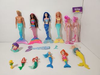 Barbie Mermaid Doll Lot