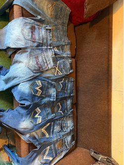 men jeans true luck