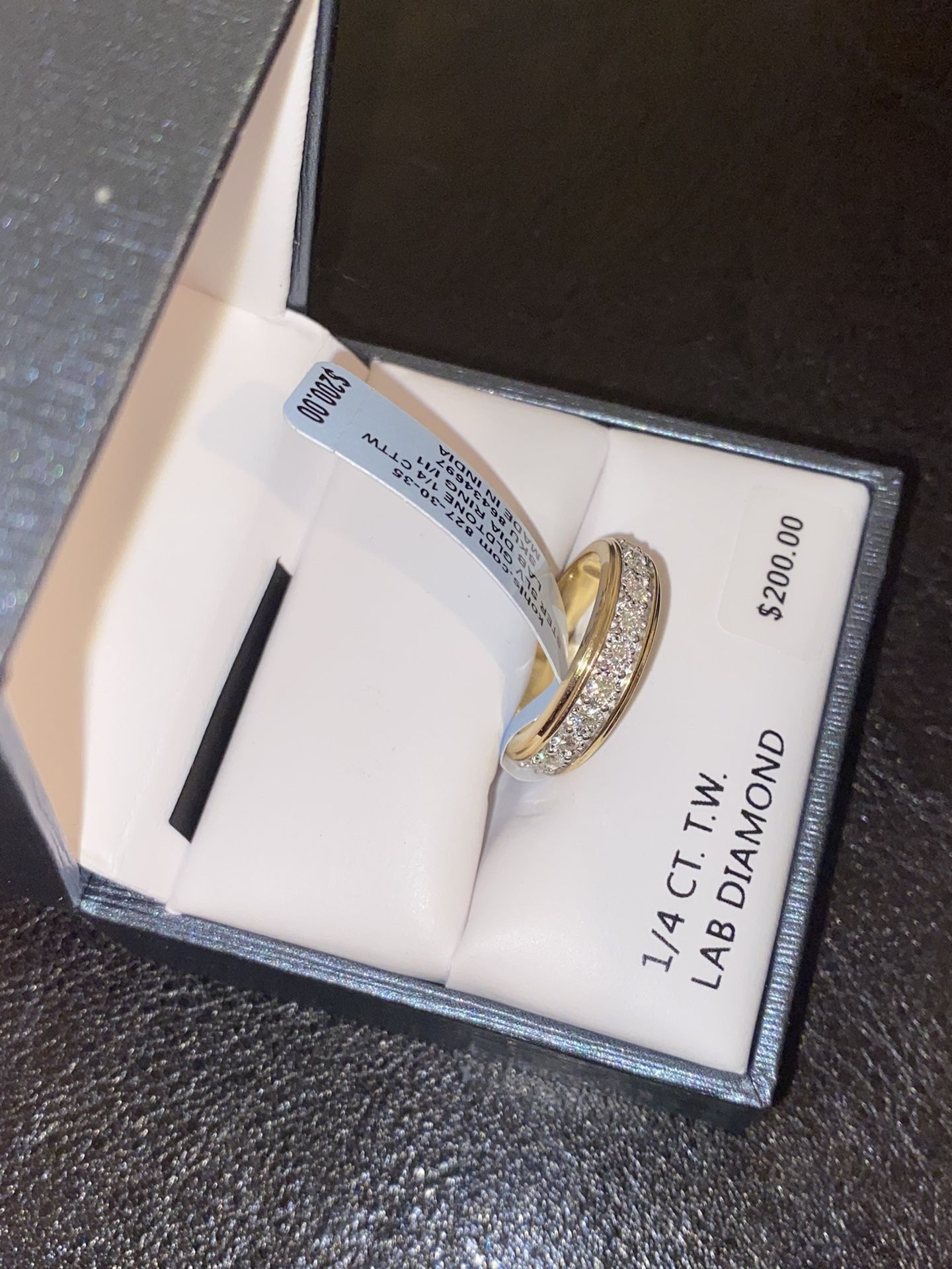 Lab Diamond Ring Size 6