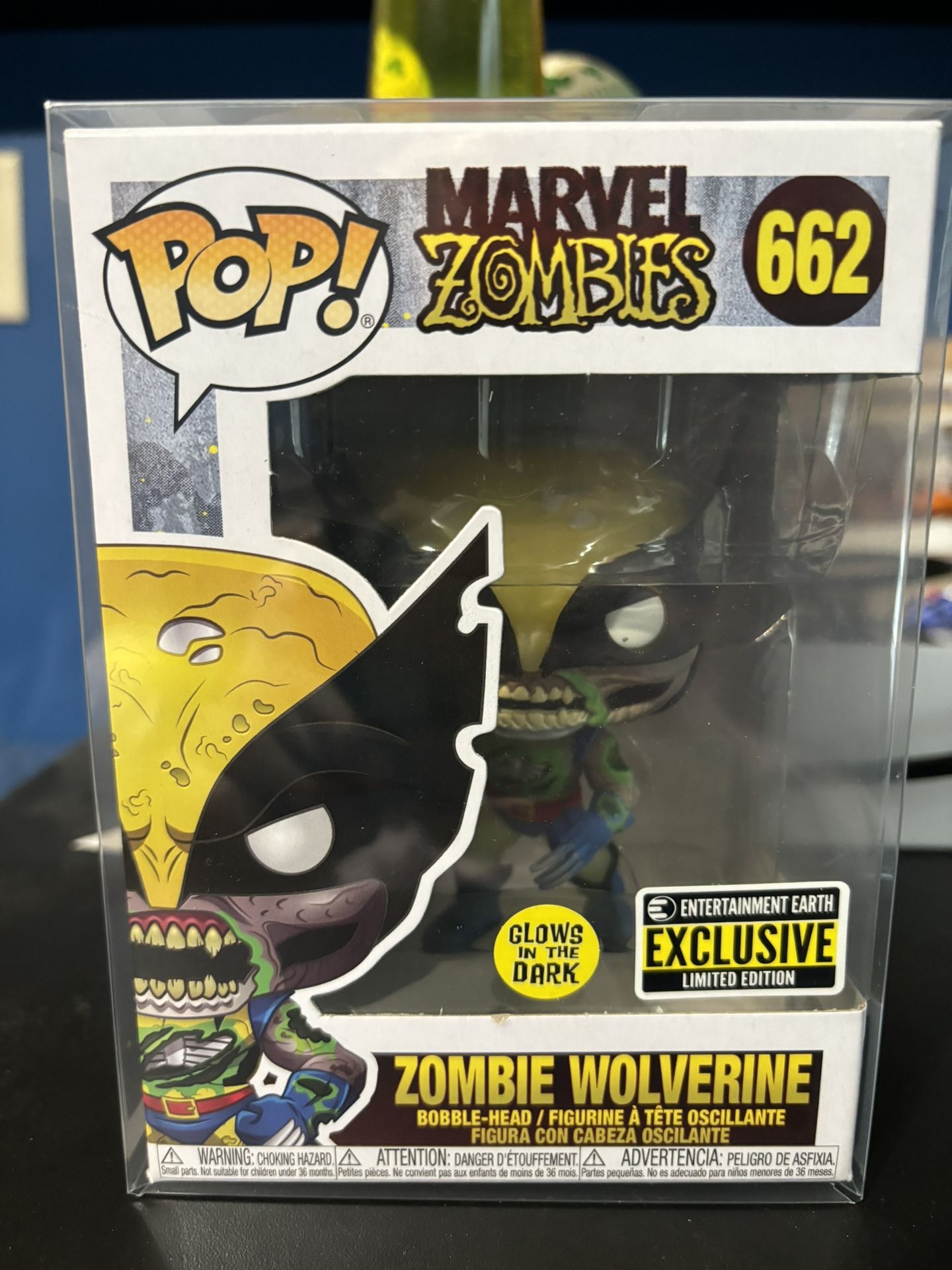 Funko Pop - Zombie Wolverine (Entertainment Earth Exclusive / Glow In The Dark)