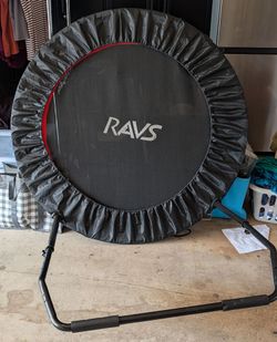 RAVS Mini Fitness Trampoline Rebounder
