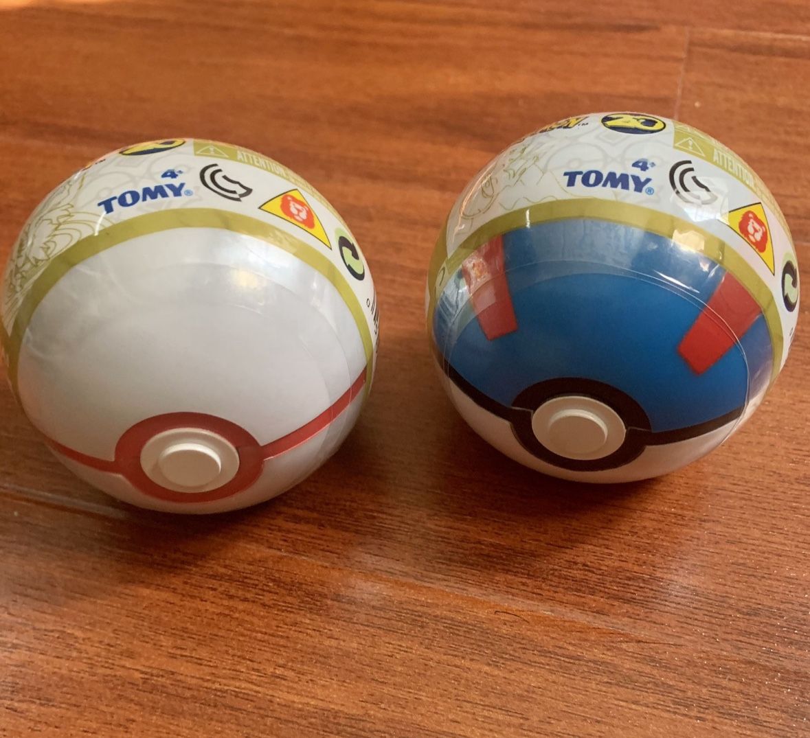 Pokemon 20th Anniversary Pokeball Mew and Darkrai Figures 
