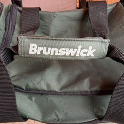 Brunswick Green Single Tote Bowling Ball Bag