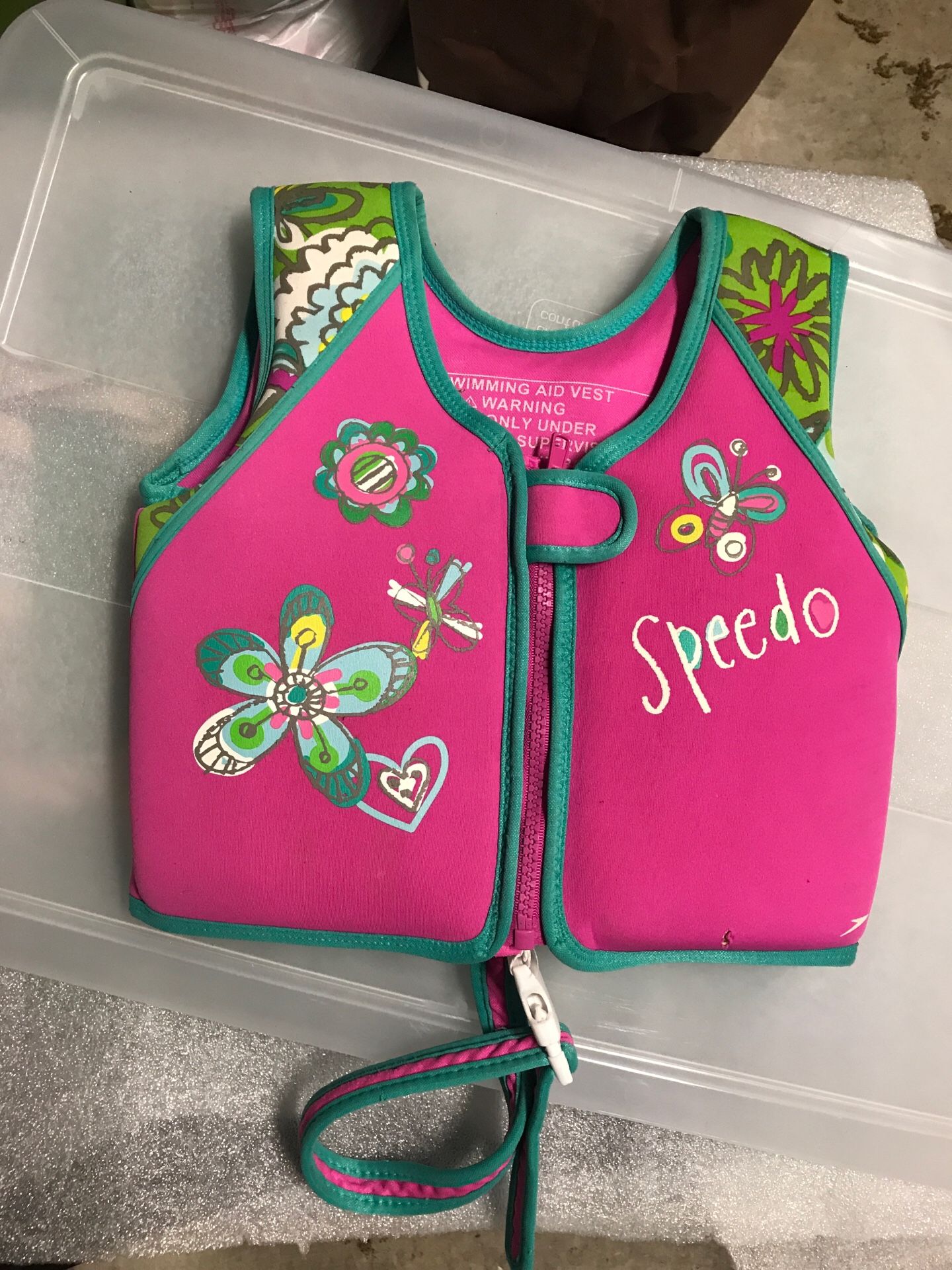 Speedo life jacket