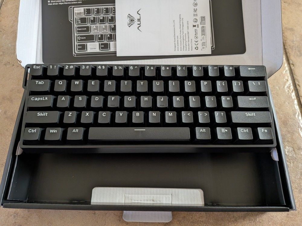 Aula WIN60 HE 60% Mechanical Keyboard RGB