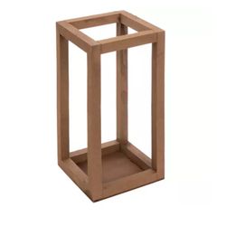 6 Wooden Candle Lantern
