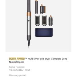 Dyson Air wrap 