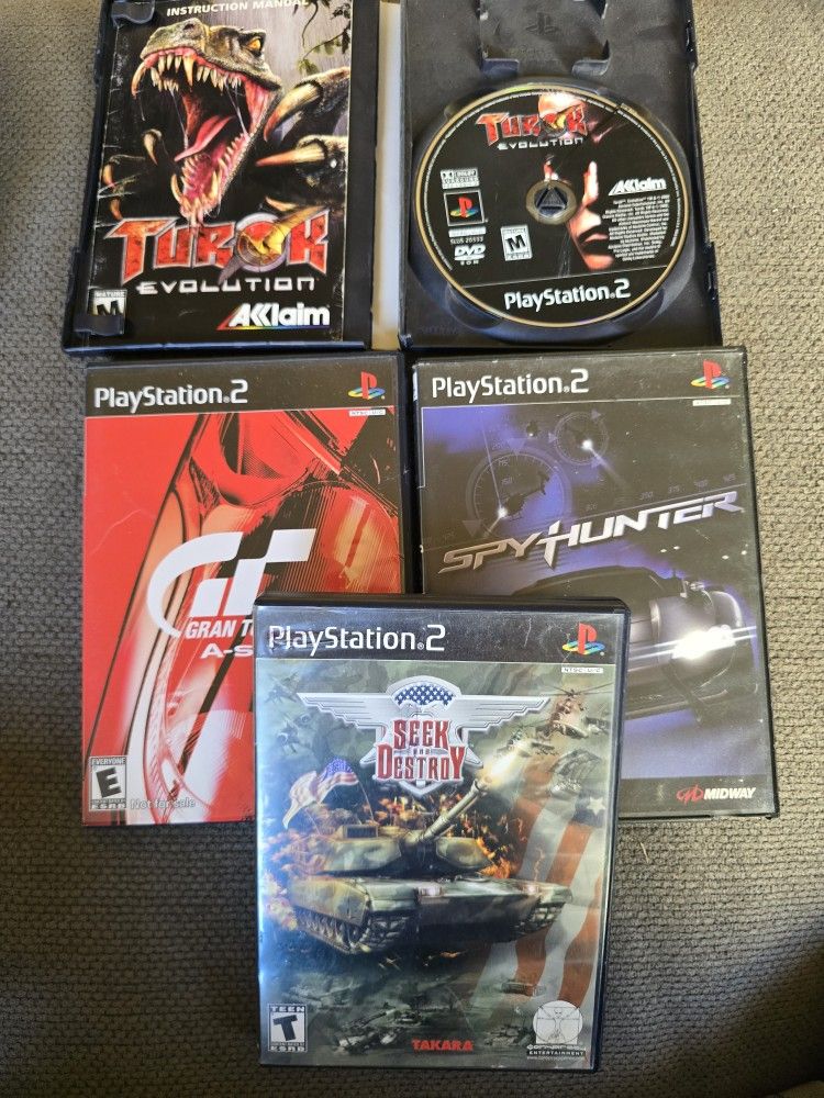 PS2 Games Bundle