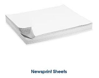 18” x 24” Fine Cut Newsprint Paper - Bulk Bundle