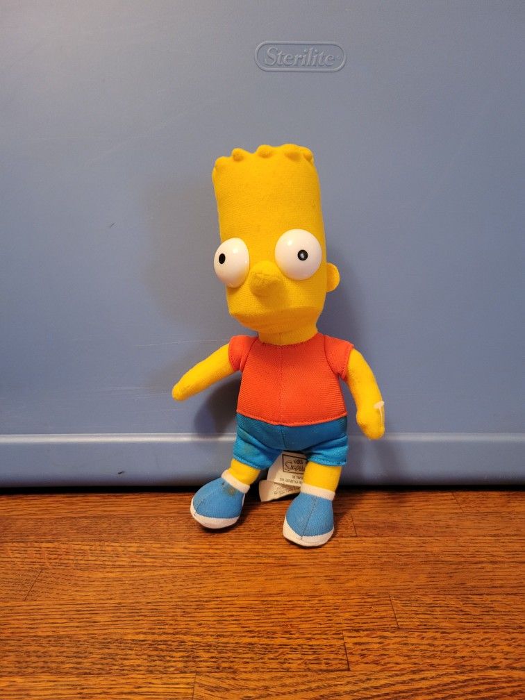 Bart And Homer Simpson Plush