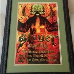 SLAYER Extremely Rare poster
