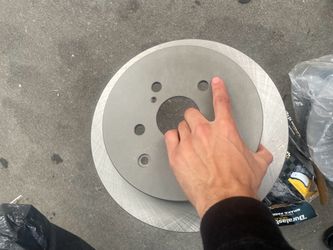Brake bundle. Pads and 2 rotors. (1 front 1 rear)