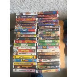 40 Disney VHS movies take all only $40
