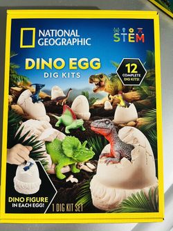 Kids Toys Activities Dino Egg Dig Kits