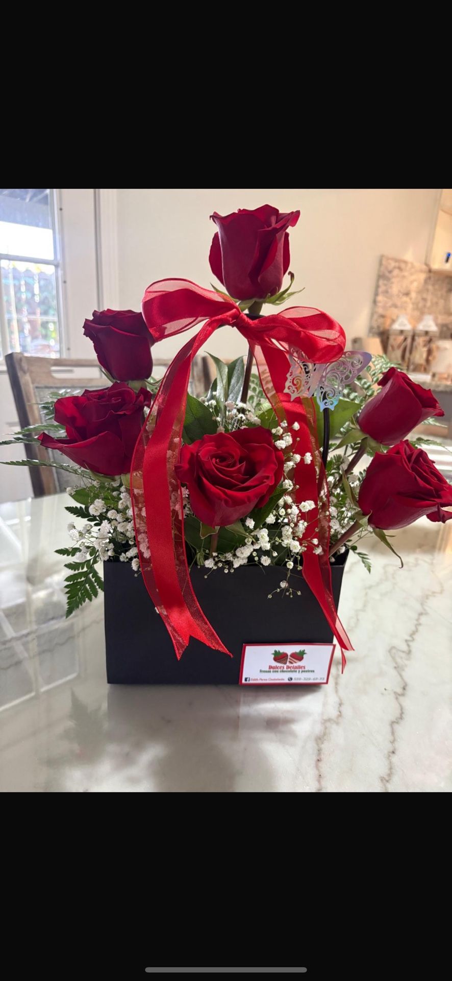 6 Roses For Mothers Day